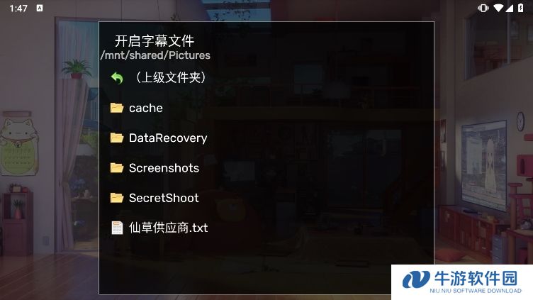字幕设置
