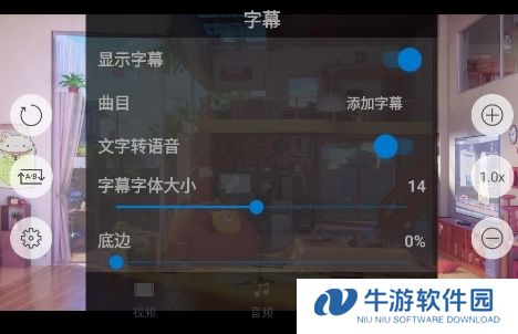 nPlayer加载本地字幕